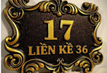 Bảng Inox Ăn Mòn Số Nhà: Xu Hướng Biển Số Sang Trọng Cho Nhà Phố & Công Trình