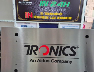 Gia Công Inox Ăn Mòn Logo – Giải Pháp Nâng Tầm Thương Hiệu Bền Đẹp Theo Thời Gian