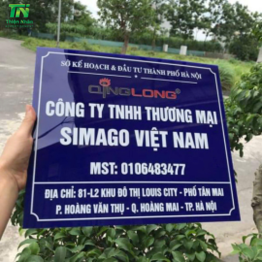 NG IN UV TRÊN MICA TRONG