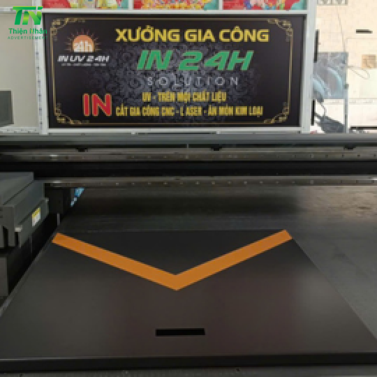 IN UV TRÊN TÔN TĨNH ĐIỆN